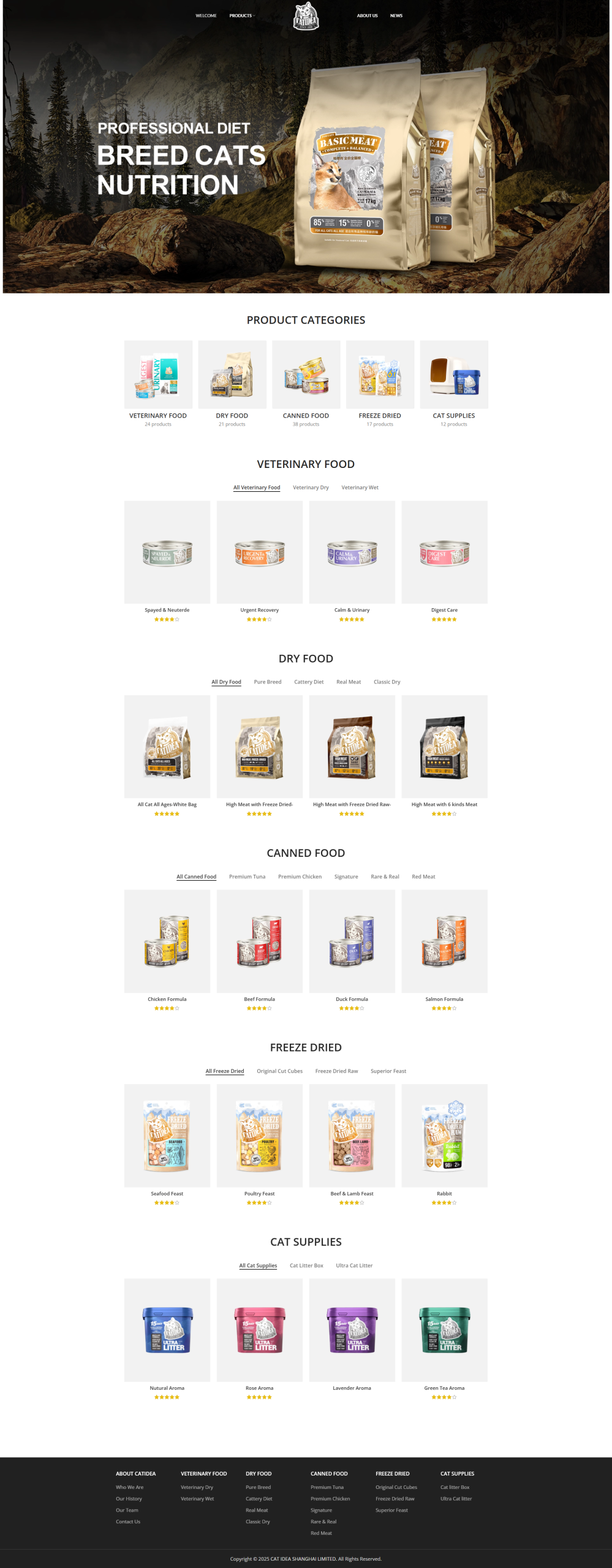 Catidea宠物商城